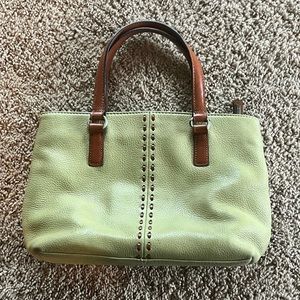 Fossil leather purse smaller size